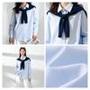 MJ STYLE Women's Cotton Oversized Color-Block Shawl Collar Shirt