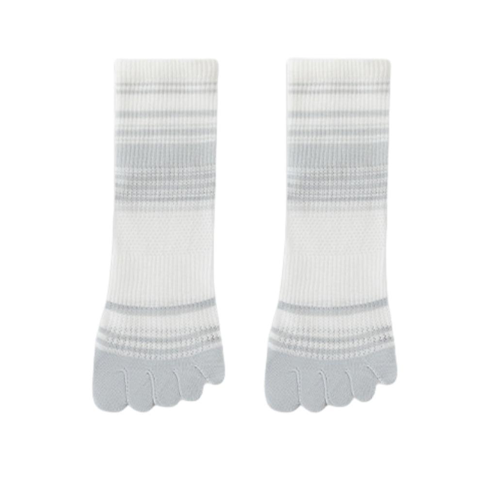 

Thin Mesh Five Toe Tube Socks Cotton Split Toe Socks Fashion Mid-calf Socks Summer белый