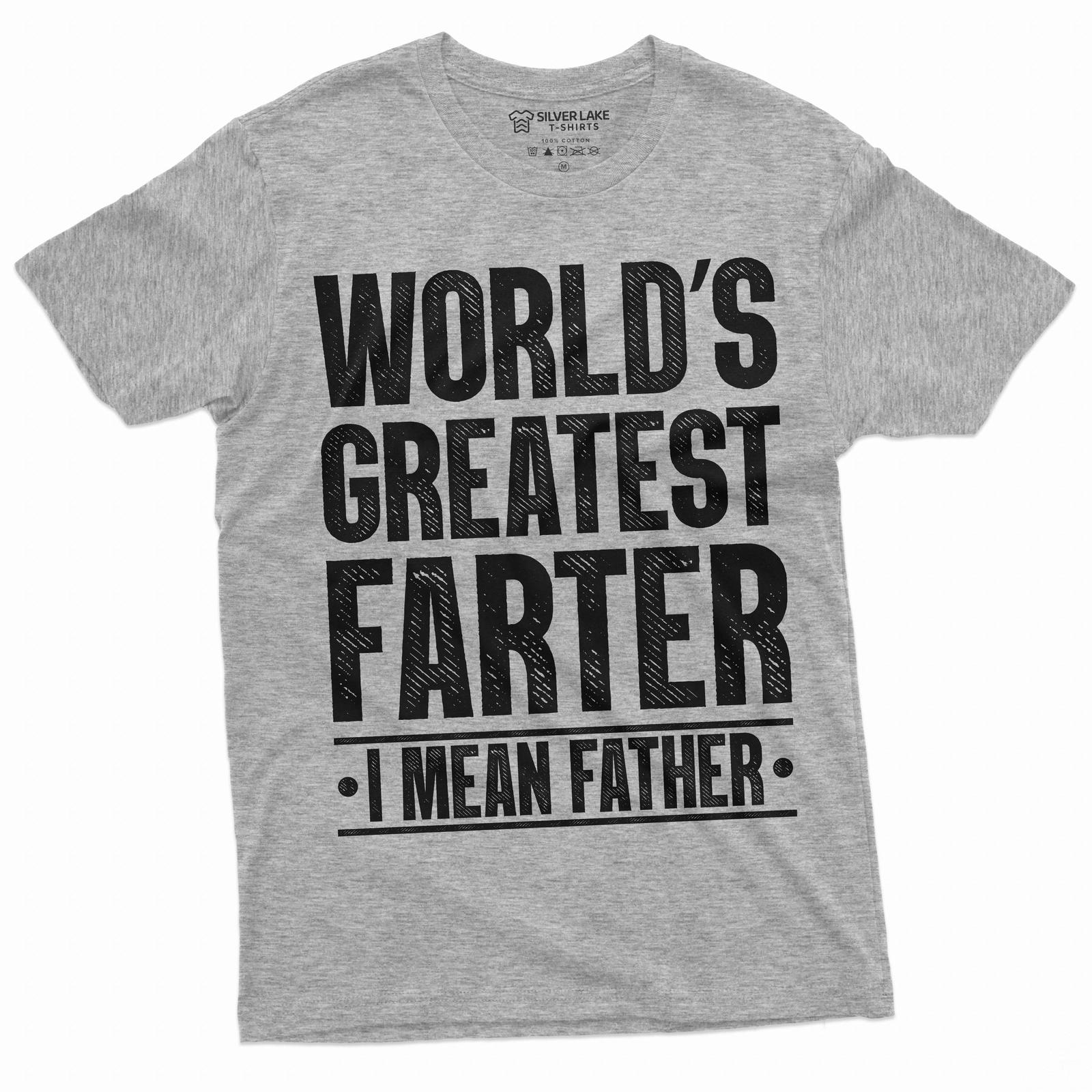 Funny Father Shirt Greatest farter Shirt Father s Day Dad Gifts Funny Shirt 2XL
