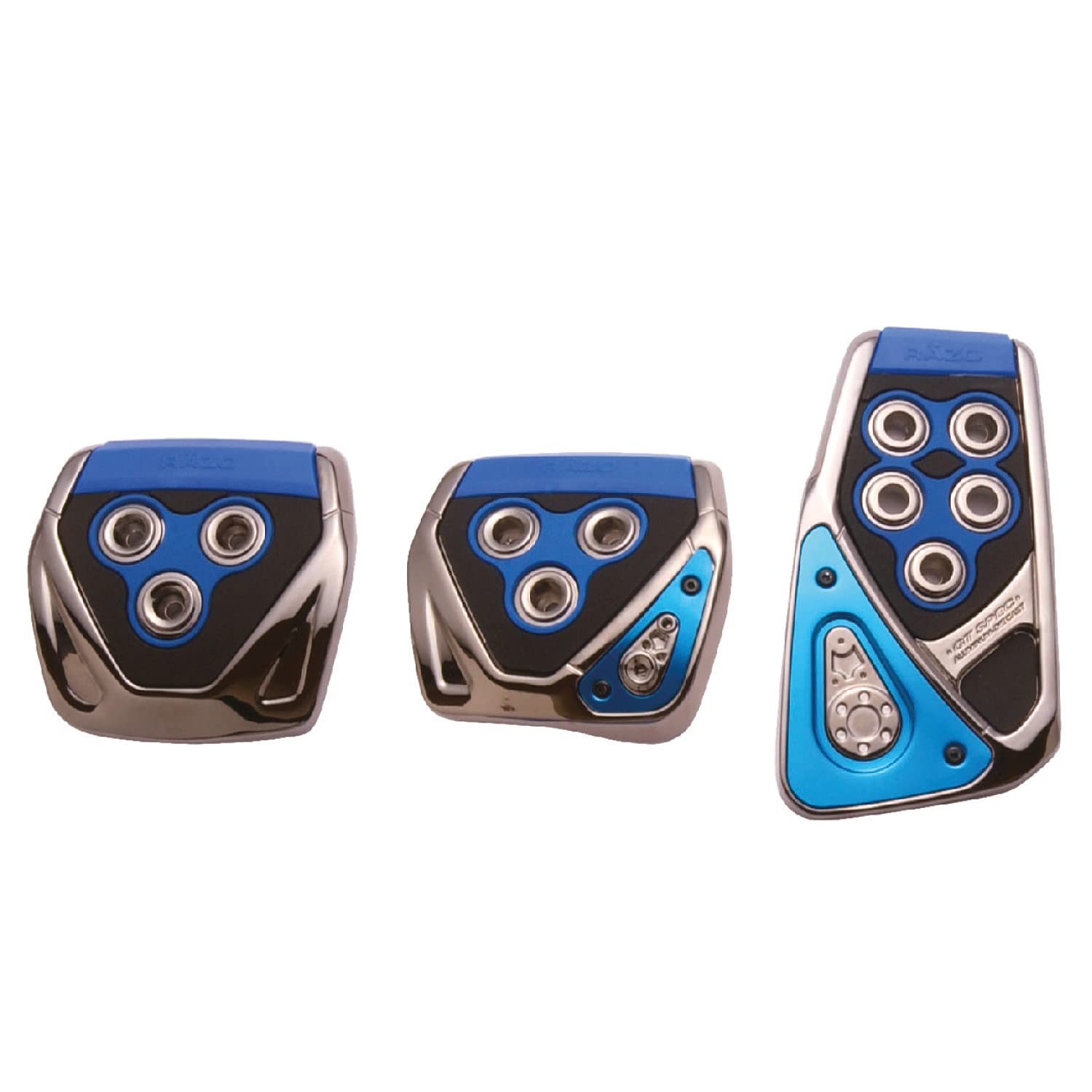 

Carmate Автомобильная педаль Карбон для RAZO GT SPEC и других автомобилей Комплект, Синий, RP104BL, MT-S, Cresta,