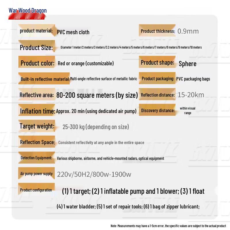 Tactical Dragon 03 Floating Radar Target Buoy
