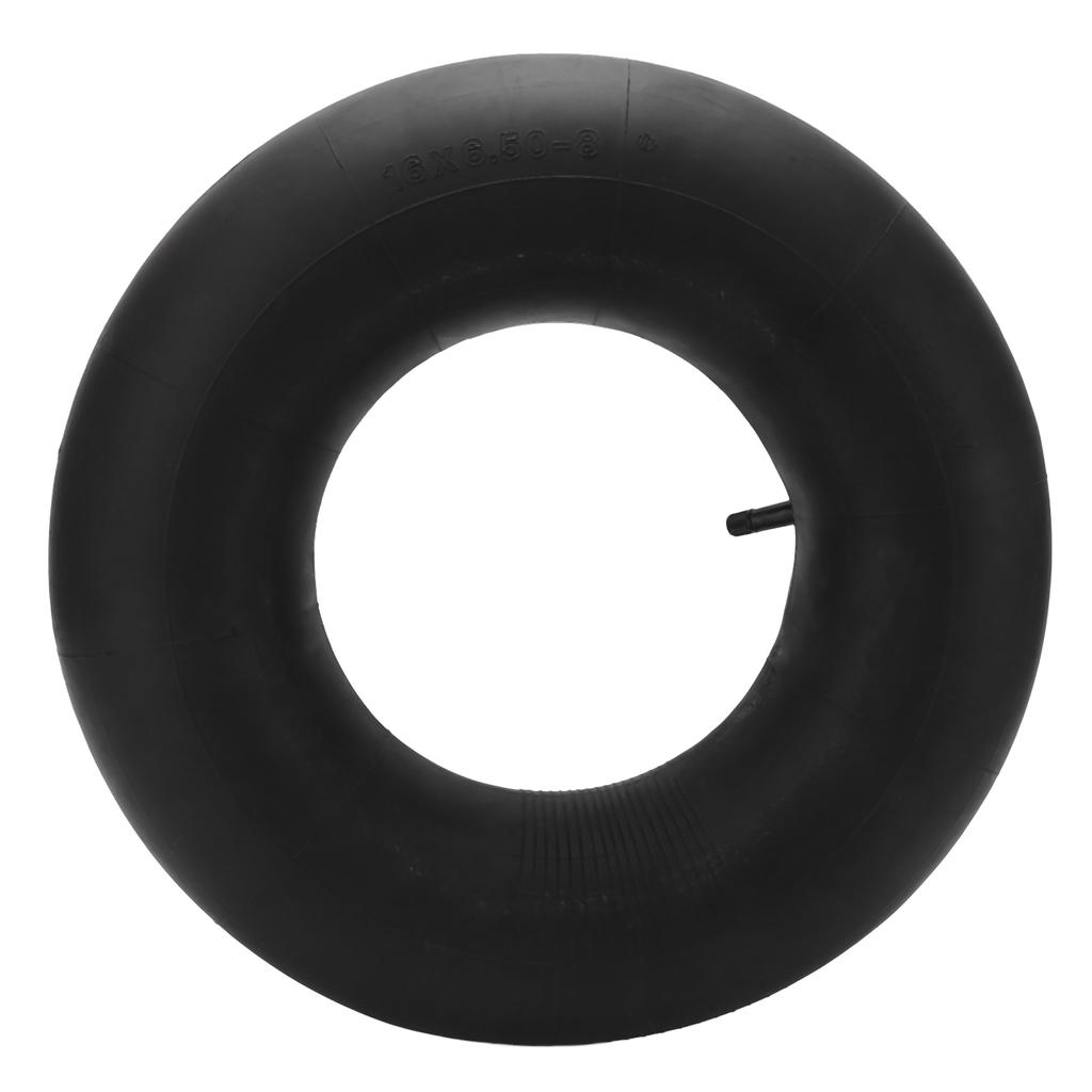 16x6.50?8 Tire Inner Tube Rubber with Straight Stem Valve for Tractor Lawn Mower Trailer Trolley ATV