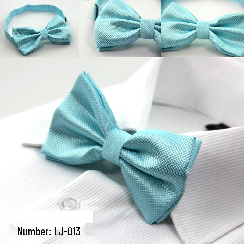 Men's & Women's Fashion Bow Ties - British & Korean Styles, Perfect for Weddings, Multiple Designs Available