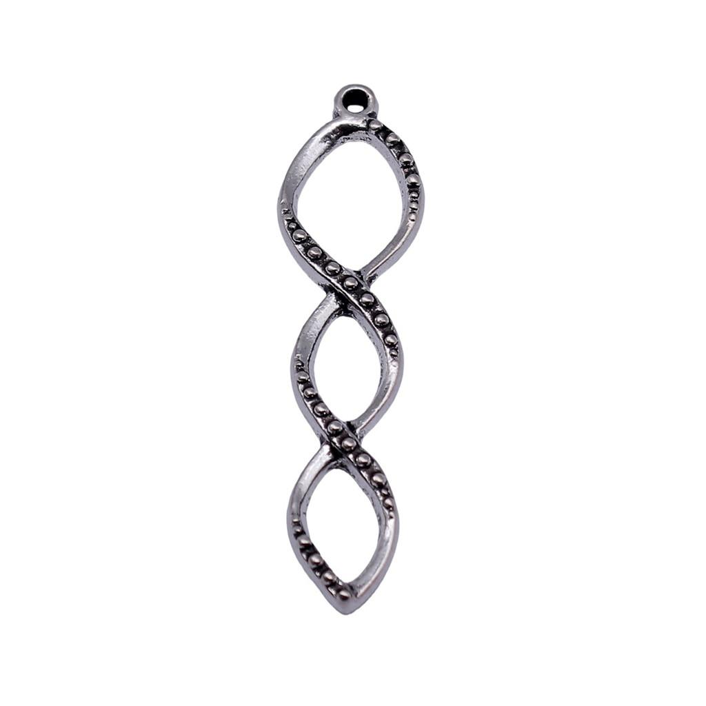 Infinity Connectors Heart Bracelets Charms Lightning Romantic Jewelry Findings