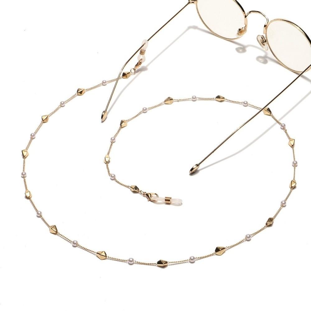70cm Sunglasses Chains Pearl Neck Strap Luxury Glasses Chain  Reading Glasses