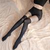 Women's Nylon Stockings Super Elastic Magic Tight Pants Black Sexy Slim Fit Slim Legs Breathable Glossy Lace Leggings