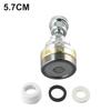 Three Levels Adjustable Brass Kitchen Faucet Aerator Extender Water Saving Anti Splash Stainless Steel Material