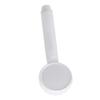 Rain Shower Head Simple Thicken Baking Process Handheld Shower Head with Ergonomic Handle for Bathroom White
