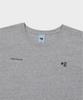 Geulleondeun Small Logo T-Shirt (Melange Grey)_G26Bujts05