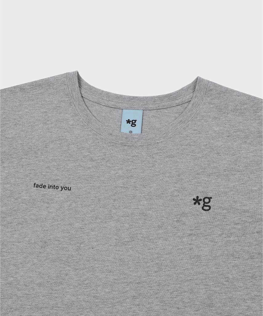 Geulleondeun Small Logo T-Shirt (Melange Grey)_G26Bujts05