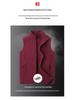 Men's Plus Size Fleece Vest - Sleeveless Outdoor Jacket for Spring & Autumn