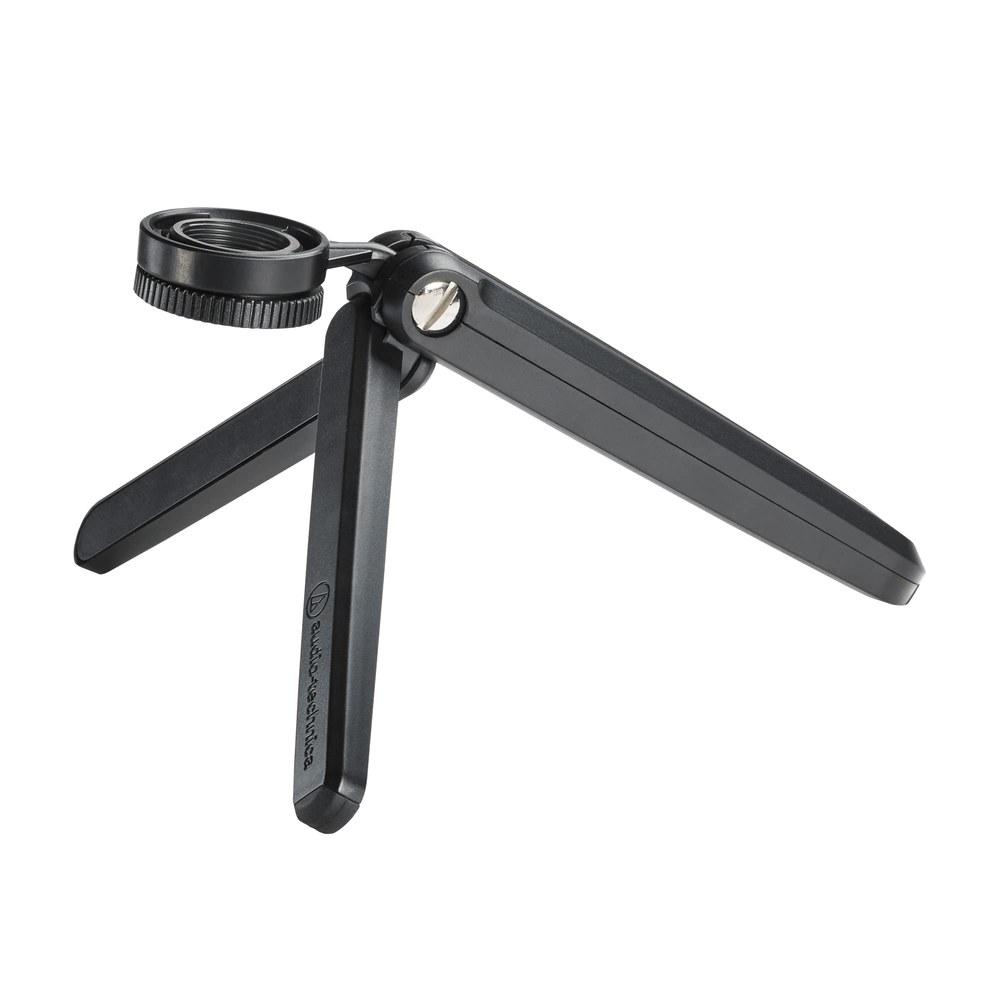 Audio Technica ATR2500X Cardioid Condenser USB Microphone Includes Desk Stand and 2 Cables USB-C To USB-C and USB-C To USB-A Black