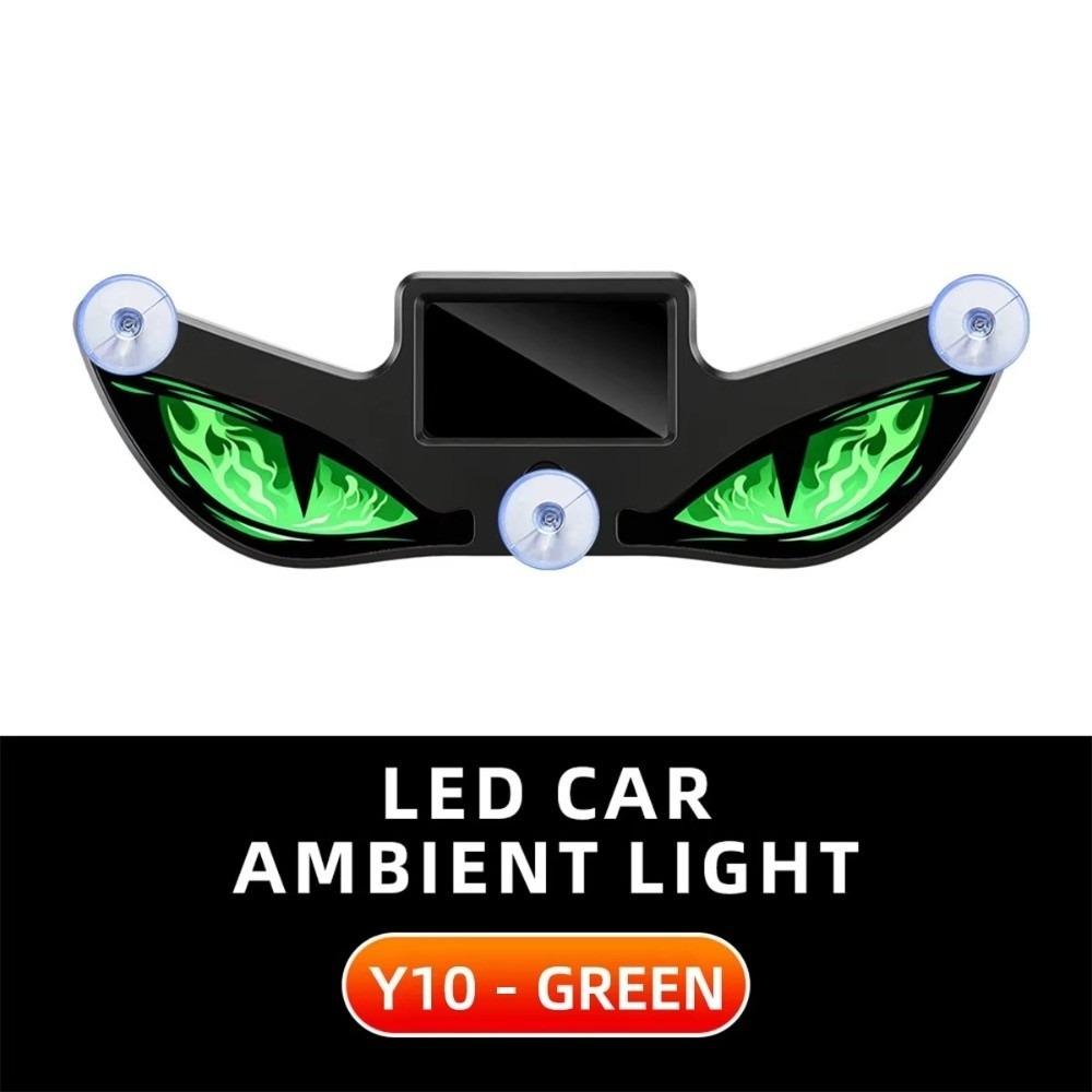 Wireless Devil Eyes Car Lights Solar Car Atmosphere Light New LED Car Light