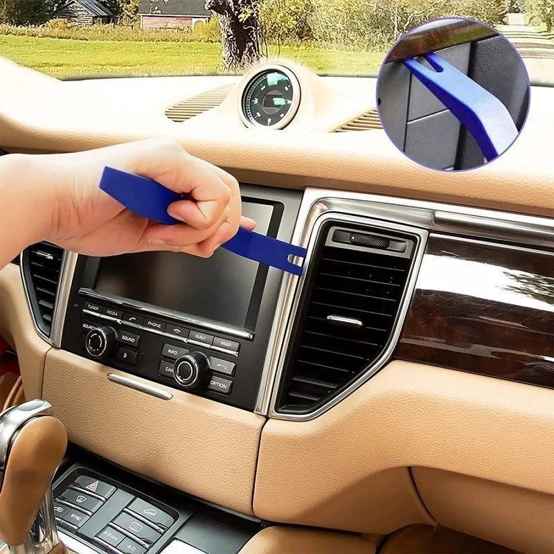 Auto Plastic Trim Removal Pry Tool Kit, Car Door Clip, Dashboard Radio Audio Panel Disassembly & Installation Tools, Vehicle Interior Repair Kit