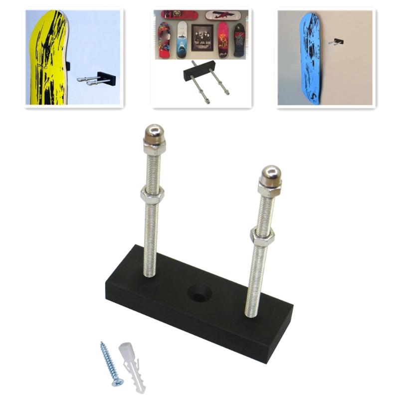 Skateboard Wall Mount Hanger Horizontal Skateboard Storage Rack Skateboard Hooks Hanger with Screws for Skateboard Deck