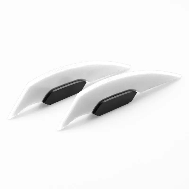 2PCS Motorcycle Modification Wind Wing Motorbike Body Decoration Moto Front Side Spoiler Aerodynamic Wing Set Motorbike Accessor