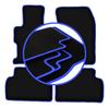 CARLUX-BLUE Car Mats For: Honda Civic IX Sedan (2011-2016)