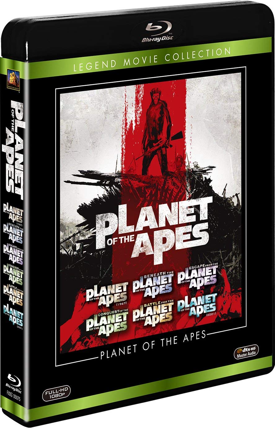 

Planet of the Apes Collection Blu-ray (6-Disc Set) [Blu-ray]