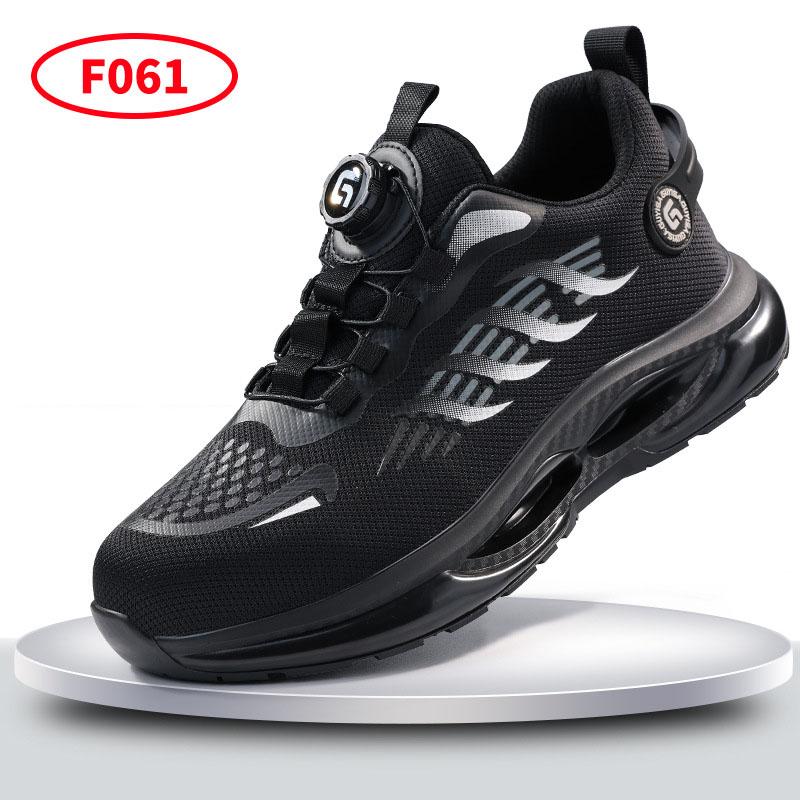 

Oulylan Anti-puncture Work Shoes Safety Boots for Men Work Indestructible Shoes Sneakers Steel Toe Protective Boots Anti-smash 44