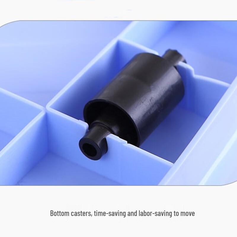 Thickened 100L Plastic Storage Box with Lid