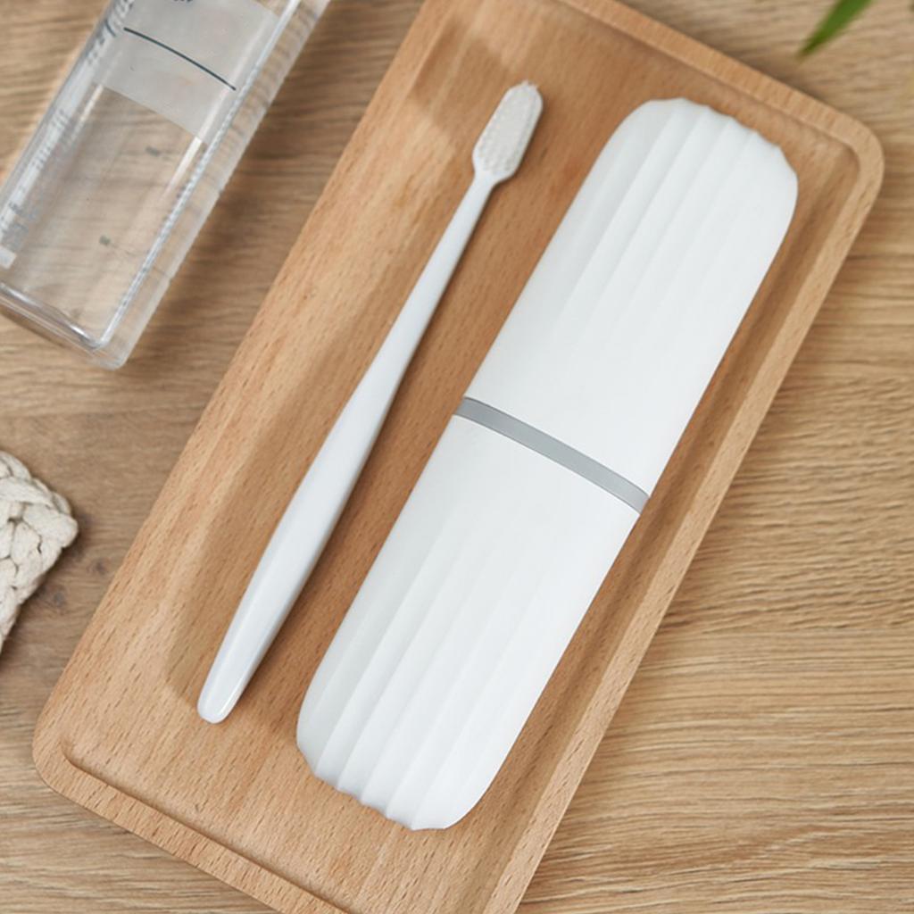 Travel Toothbrush Cup Case Toothbrush Holder Travel Toothbrush Container for Traveling Camping Home School Business