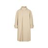 Croquis Men's Loose Fit Stand Collar Long Trench Coat 9O9910480