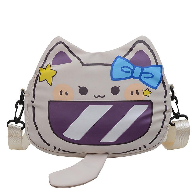 Cute shoulder bag, new casual and lightweight girl messenger bag, student travel shoulder bag, mobile phone bag.