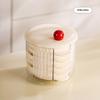 Portable Mini Sauce Dish Set With Chopstick Rest Dustproof Stackable Plastic Food Container For Kitchen