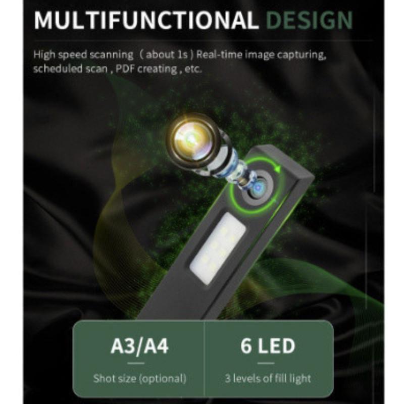 12 million HD pixels Document Certificate Scaner A3 Photo Teaching Book Intelligent Scanner Office Contract Scanner