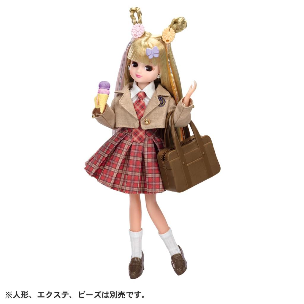 TAKARA TOMY Licca-chan Dress Exterica-chan Dress Set After School Dress Up Play Toy Ages 3+