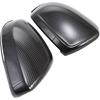 Car Side Door Mirrors Rearview Cover Compatible With VW Taos 2021-2022 Carbon Fiber Pattern