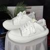 2024 new men's shoes collection low-top Hong Kong style platform bread shoes little white shoes star bag head shoes