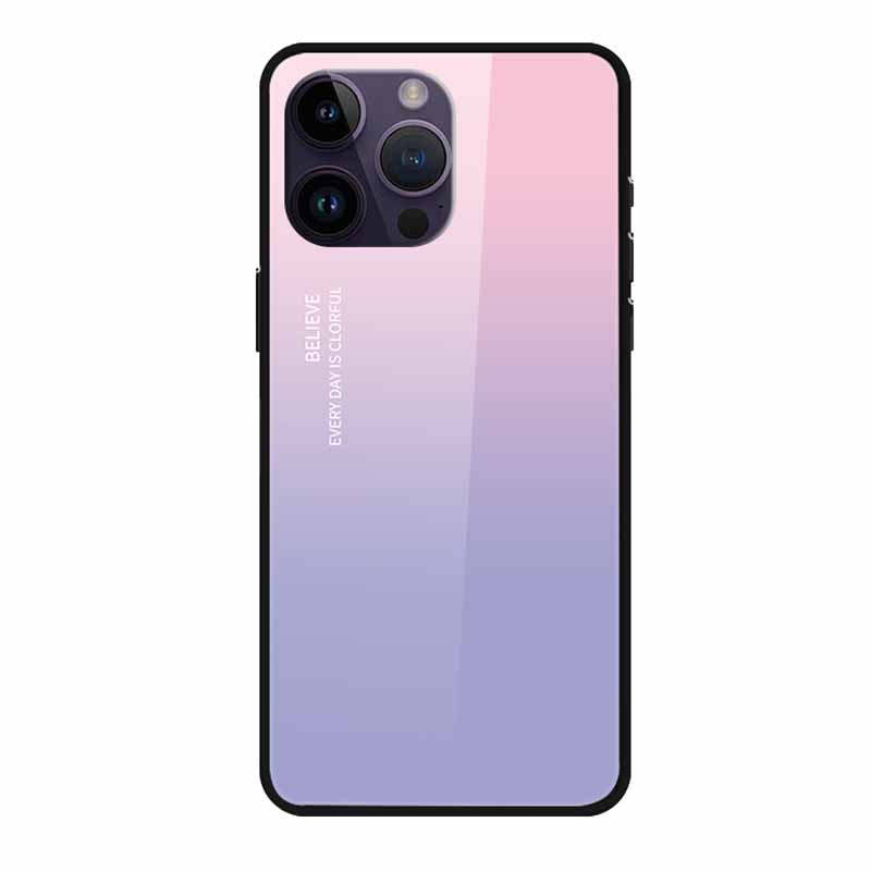 Glass Back Cover For iphone 16 Pro Max Phone Case Soft Bumper Hard Tempered Glass Case For iphone 15 Pro Max Case Funda Shell