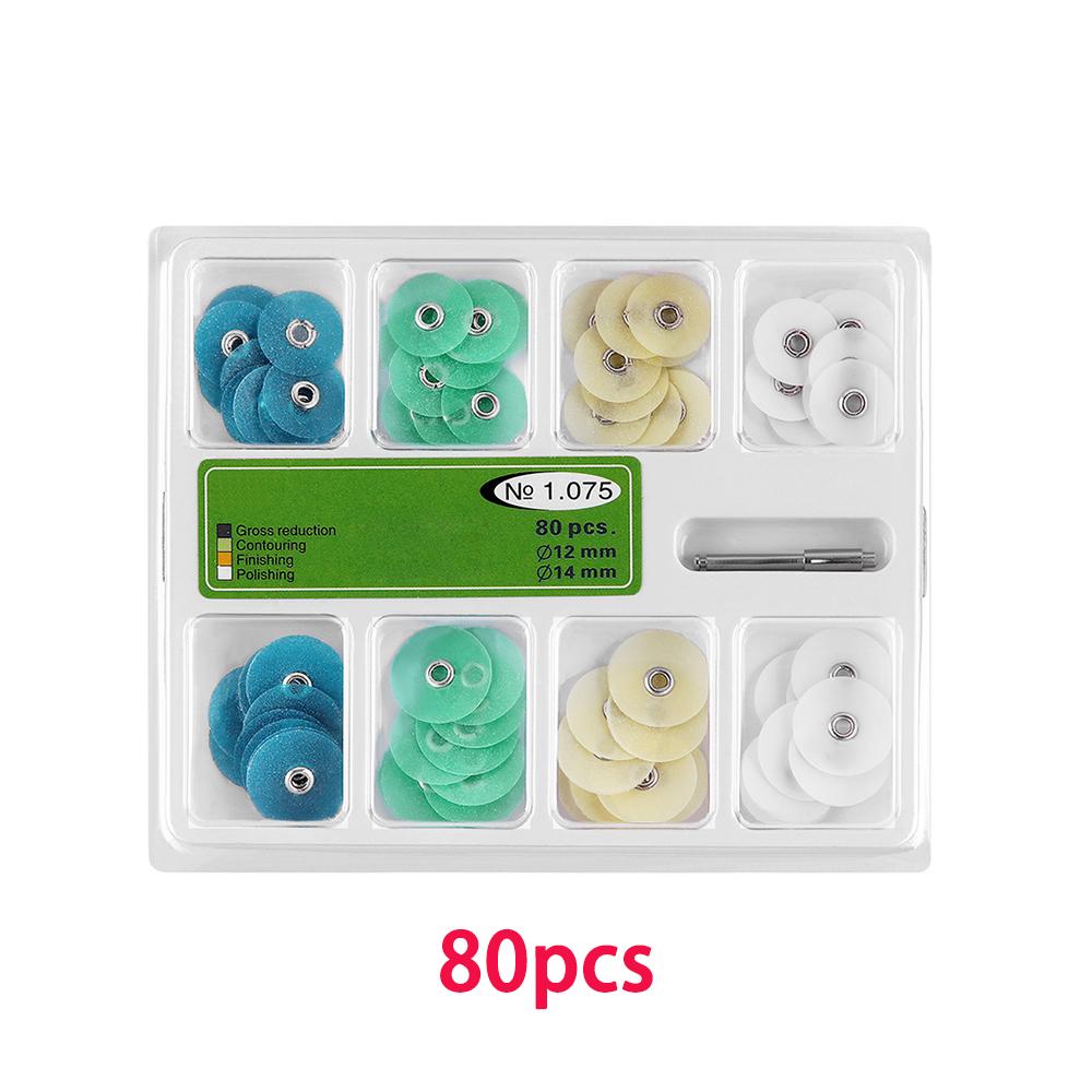 JINGT Tannpoleringsskiver Grov Reduksjon Konturering Dorn Striper Sett Materialer Tannbleking