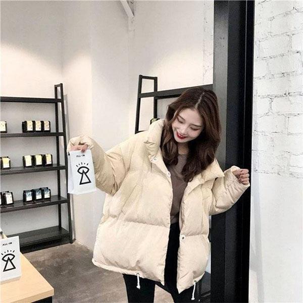Winter Down Padded Jacket Short All-match Padded Jacket Student Thick Winter Loose Coat