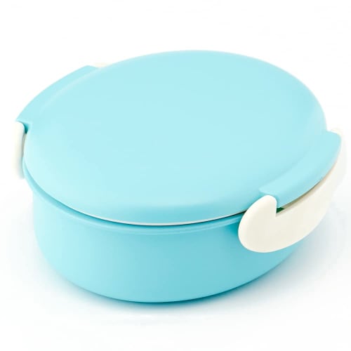 Kirsch Blute Round Lunch Box (Plain) KB1 (Blue)