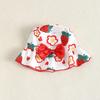 Strawberry Print Tank Top & Skirt Set with Hat for Infants and Toddlers - Cute European & American Style
