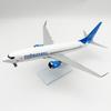 1/240 Scale 30cm Diecast Resin Airplane B737 Russia Victory Airways Model with Landing Gear Finished Pobeda Plane Model
