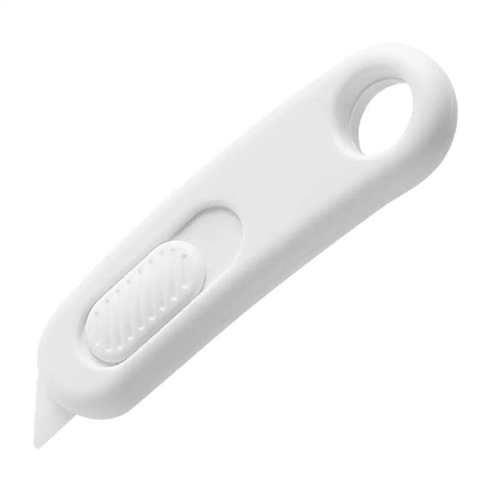 

Utility Knife Keychain Slice Tool Blade Tool Compact Ceramic Cutter For Everyday Carry Diy Crafts Packaging білий