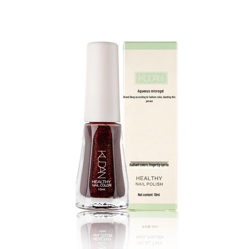 Water-based Peelable Odorless Quick-Dry Nail Polish Top Coat & Strengthener