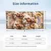 Teddy Bear Theme Beach Towel Personalized Custom Name & Text Soft Quick Dry Beach Towel for Swimming Travel