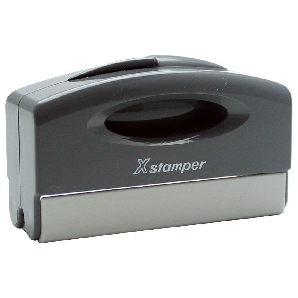 

Shachihata X Stamper, Тип для почтовых заказов, 13 x 51 мм, PXCP-1A/MO, Серый