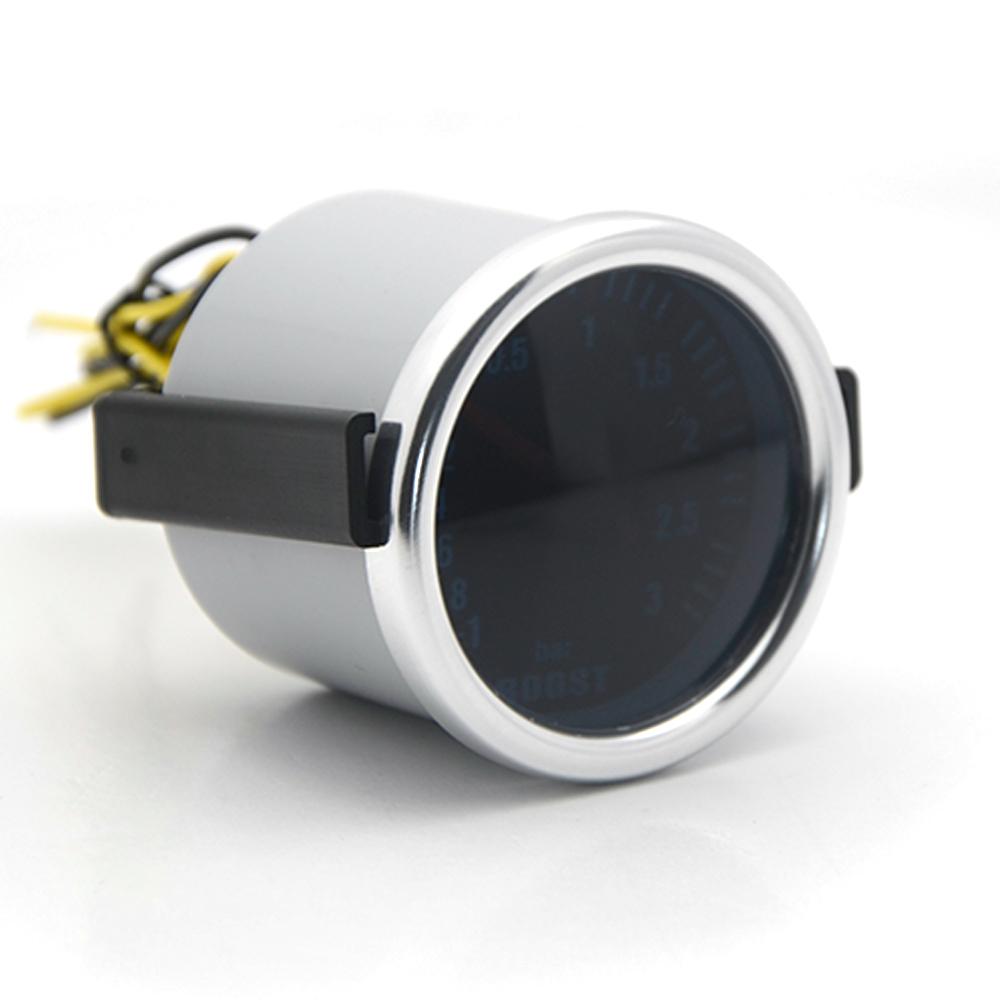 3.0 BAR 2"52MM Mechanical Turbo Boost Car Gauge Meter Auto White LED Universal