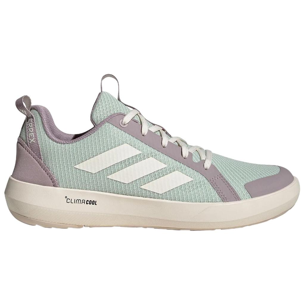 Adidas Terrex Boat Pu Fabric Lace Climacool Comfortable Soft Shock Absorbing Breathable Lightweight Low Top Hiking Shoes Unisex Hiking Shoes JS2955