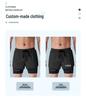 Men's Quick-Dry Swim Trunks: Running, Training, Beach, Double-Layer Anti-Embarrassment, Suitable for European and American Styles.