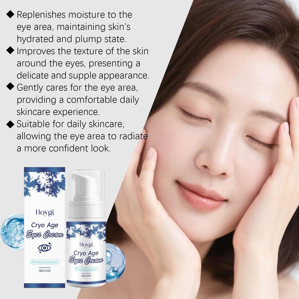 Eye Cream, Mild & Moisturizing, Refreshing & Brightening, Fast Absorbing Daily Eye Care