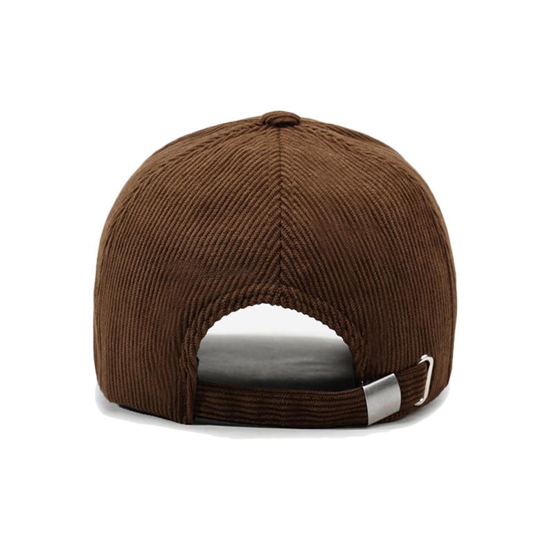 Autumn Winter Corduroy Baseball Cap Women Retro Cap Men Outdoor Hard Top Cap