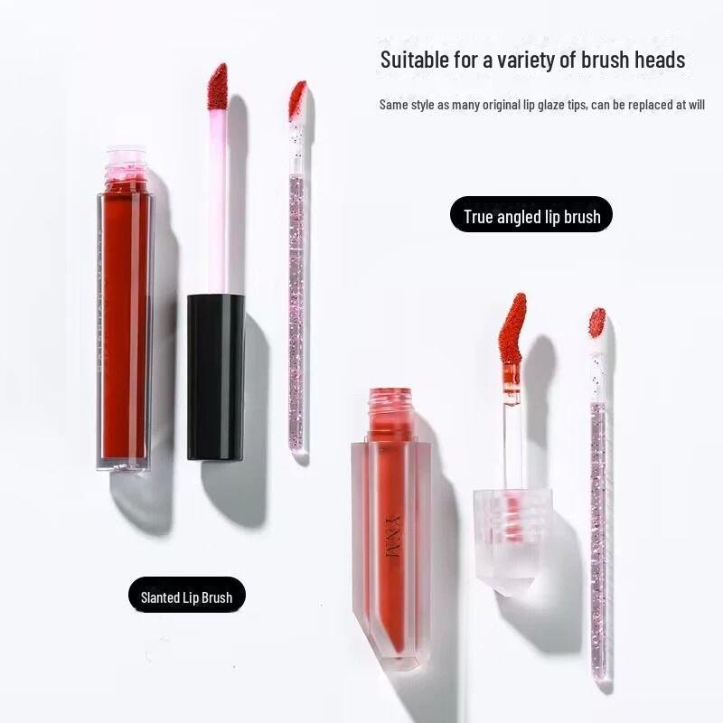 Portable Disposable Lip Brush Stick with Independent Packaging for Precise Lip Makeup Artists. Ideal for Lipstick, Lip Glaze, and Face Makeup.