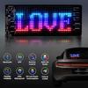 APP Control Flexible LED Matrix Pixel Display Programmable RGB Text Scrolling Message Board USB Sign for Car Truck Store Decor