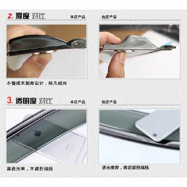 1 Set Stainless Steel Rain Visors for JAC Ruifeng S3 S2 S4 S5 S7 R3 Shuailling T6 T8 Heyue A30